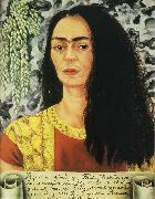 Frida Kahlo The self-Portrait of Emanation painting